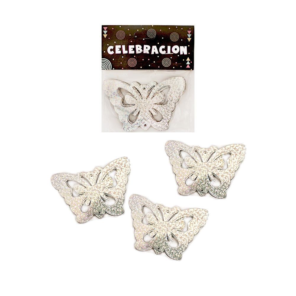 Confeti Metálico Mariposa 1pqt