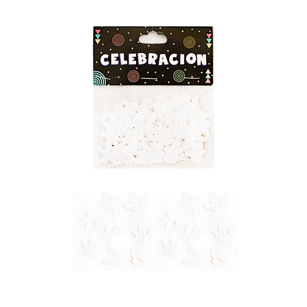 Confeti Paloma Blanca 1pqt