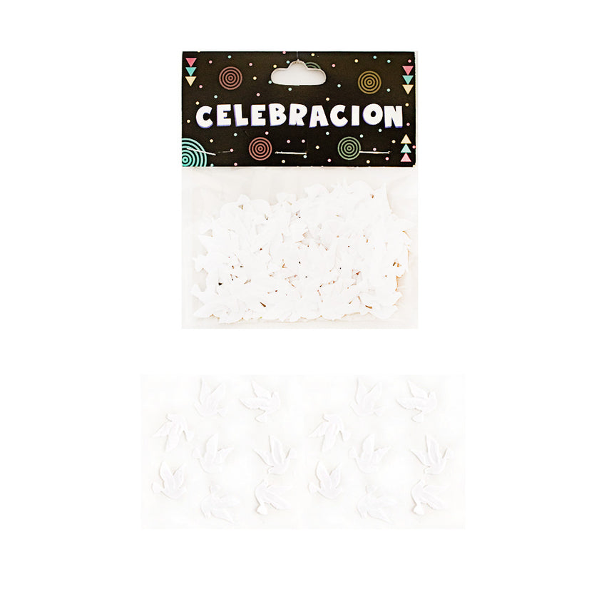 Confeti Paloma Blanca 1pqt