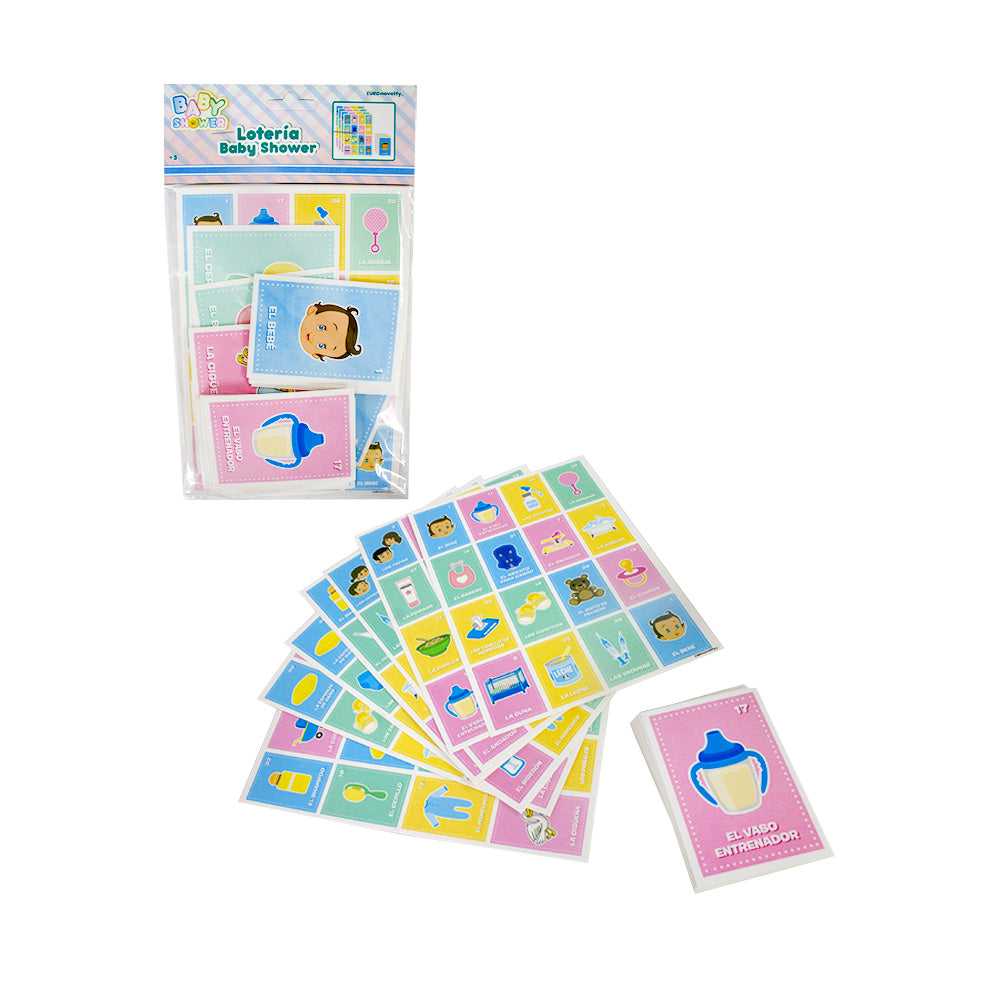 Lotería Baby Shower 1pqt