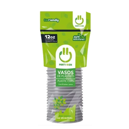 Vaso Plata c/20 1pq