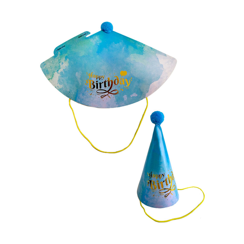 Gorro cartón Happy Birthday 1pza