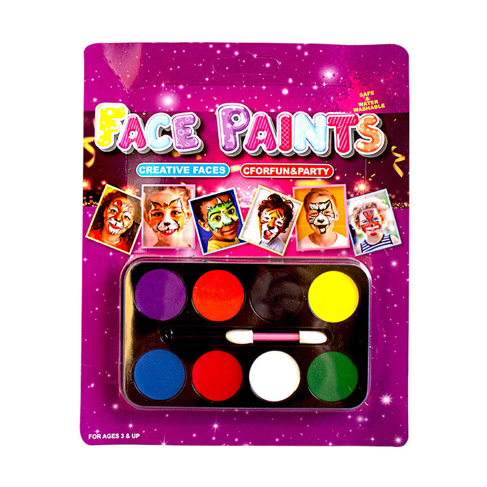 Paleta de pinturas para la cara 1pza