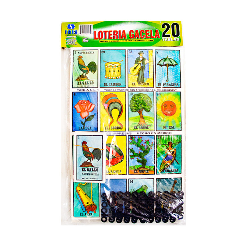 Juego Lotería Mediano 1pqt