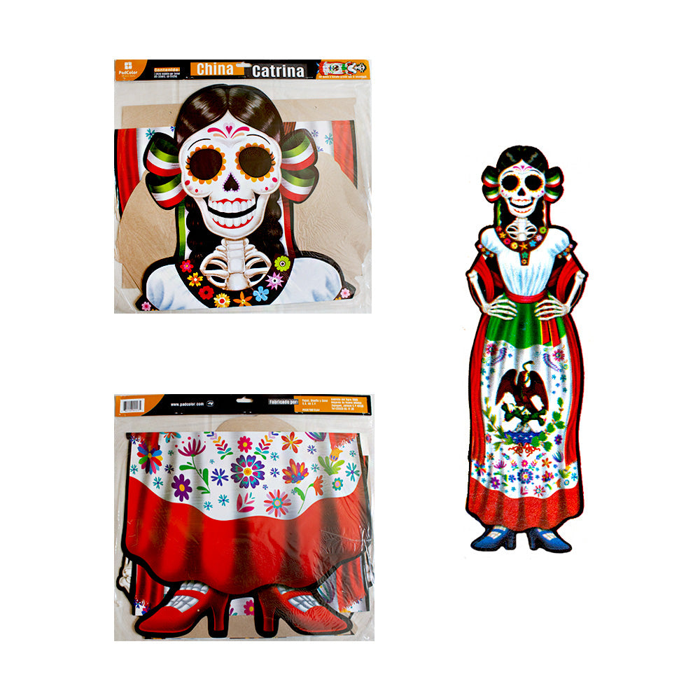 Póster China Catrina 1pza