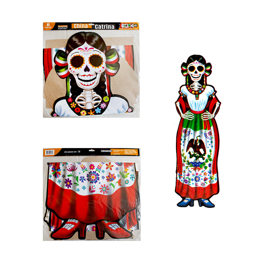 Póster China Catrina 1pza