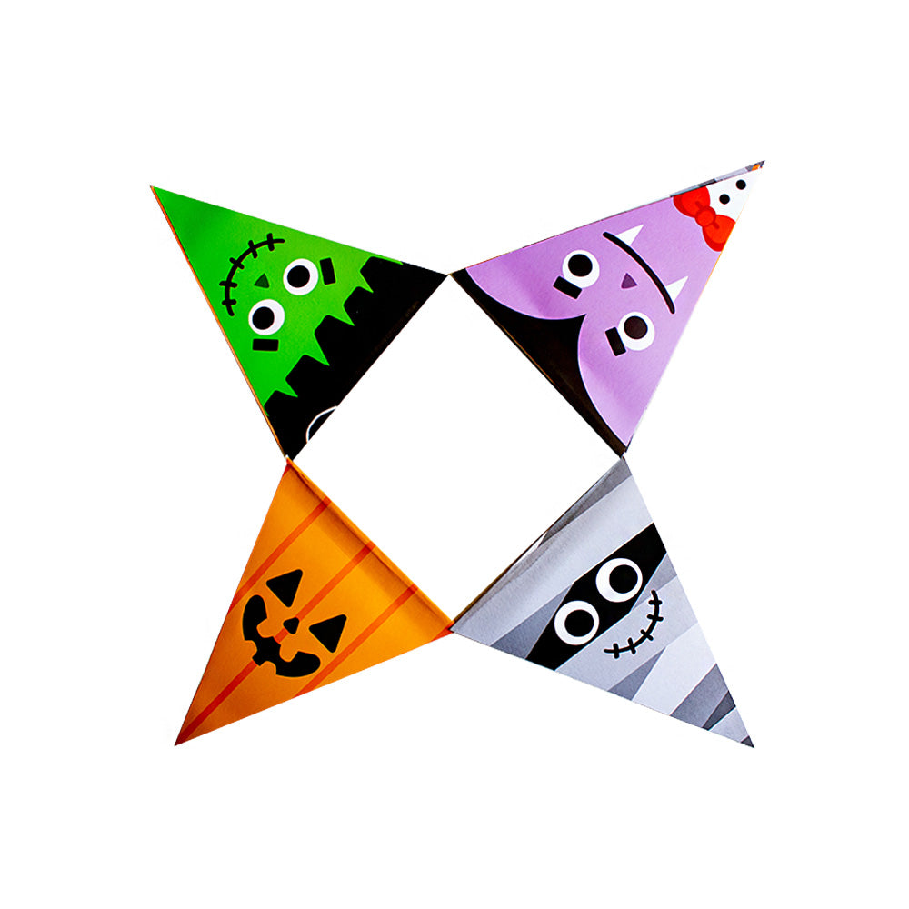 Banderín triangular Halloween 1pza
