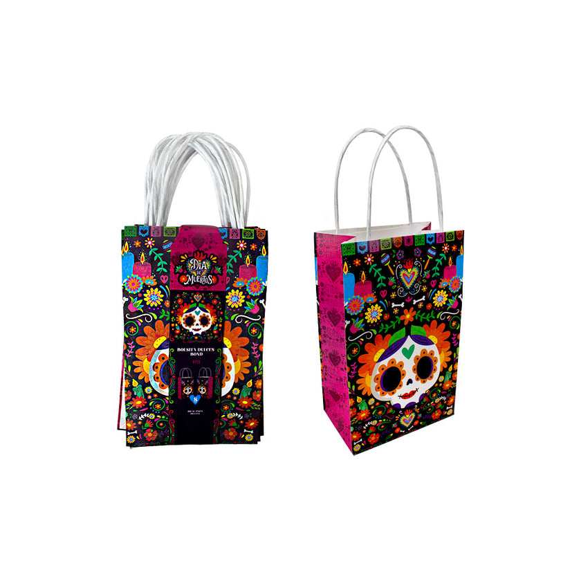 Bolsa de dulces Día de Muertos 1pqt