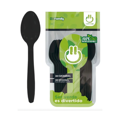 Cuchara c. Negro 1pq