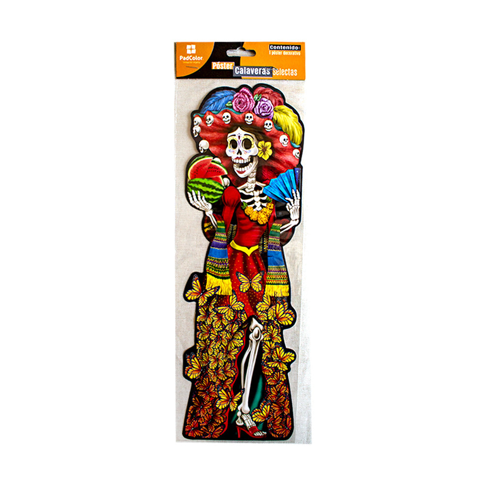 Póster Calavera Monarca 1pza