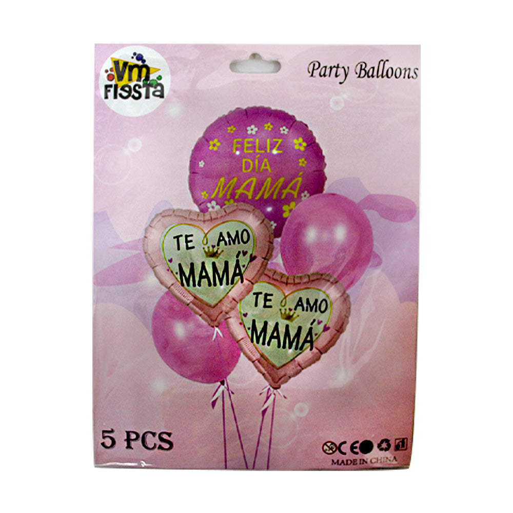 Kit Globos TE AMO MAMÁ 1pza