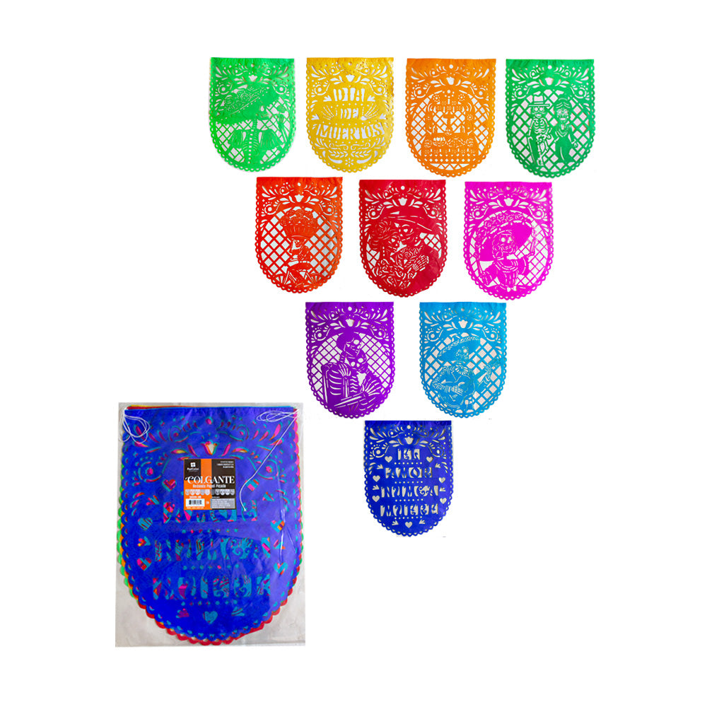 Colgante de Papel Picado 1pza