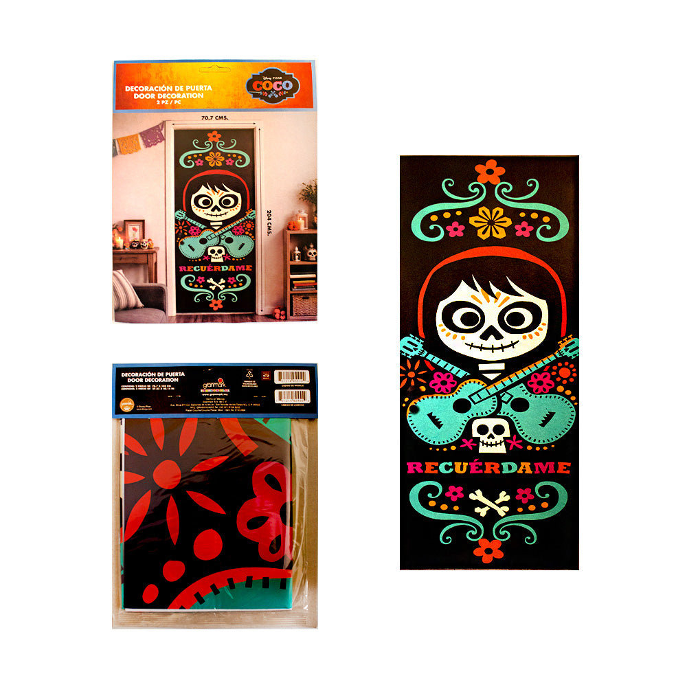Decoración de puerta Coco 1pqt