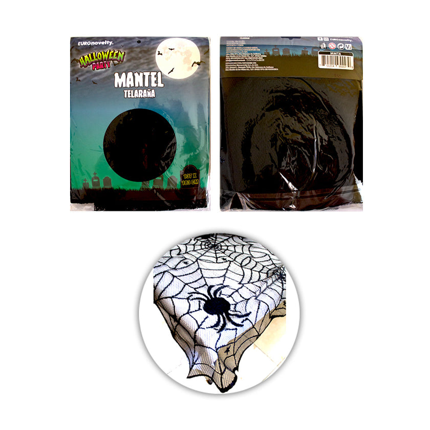 Mantel de telaraña 1pza
