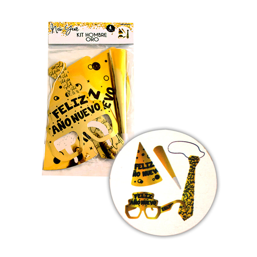 Kit Feliz Año Nuevo 1pqt