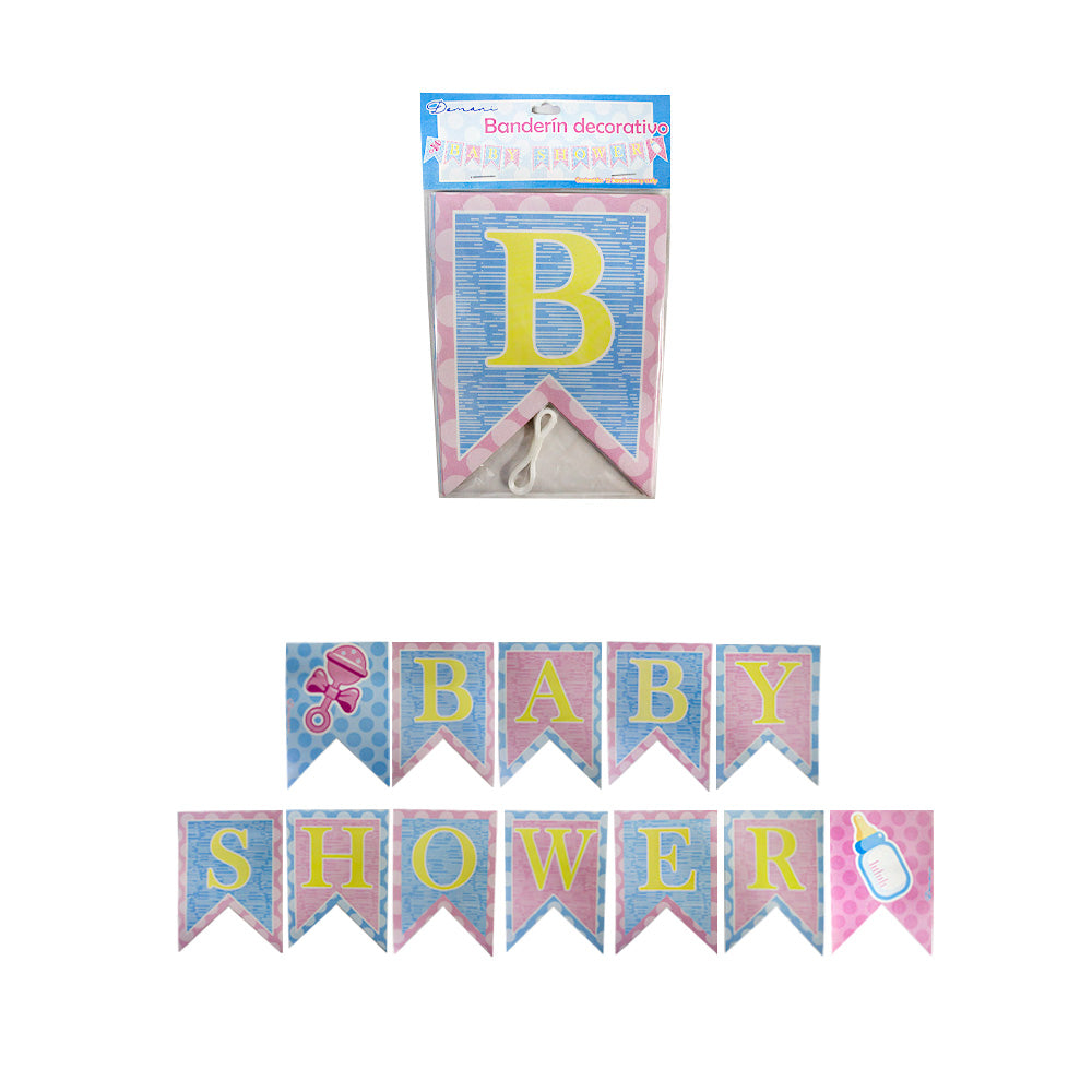 Banderín BABY SHOWER 1pza