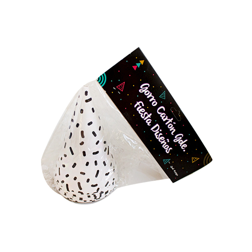 Gorro cartón con diseño 1pqt