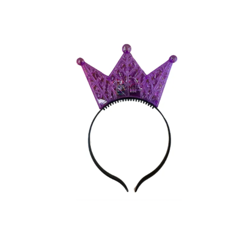 Diadema de Corona con luz 1pza
