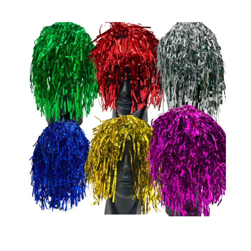 Peluca metálica color 1pza