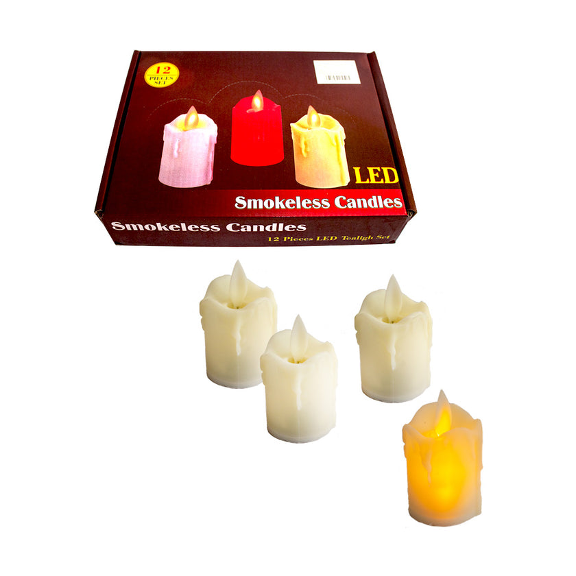Velas Led 1pqt 12pza