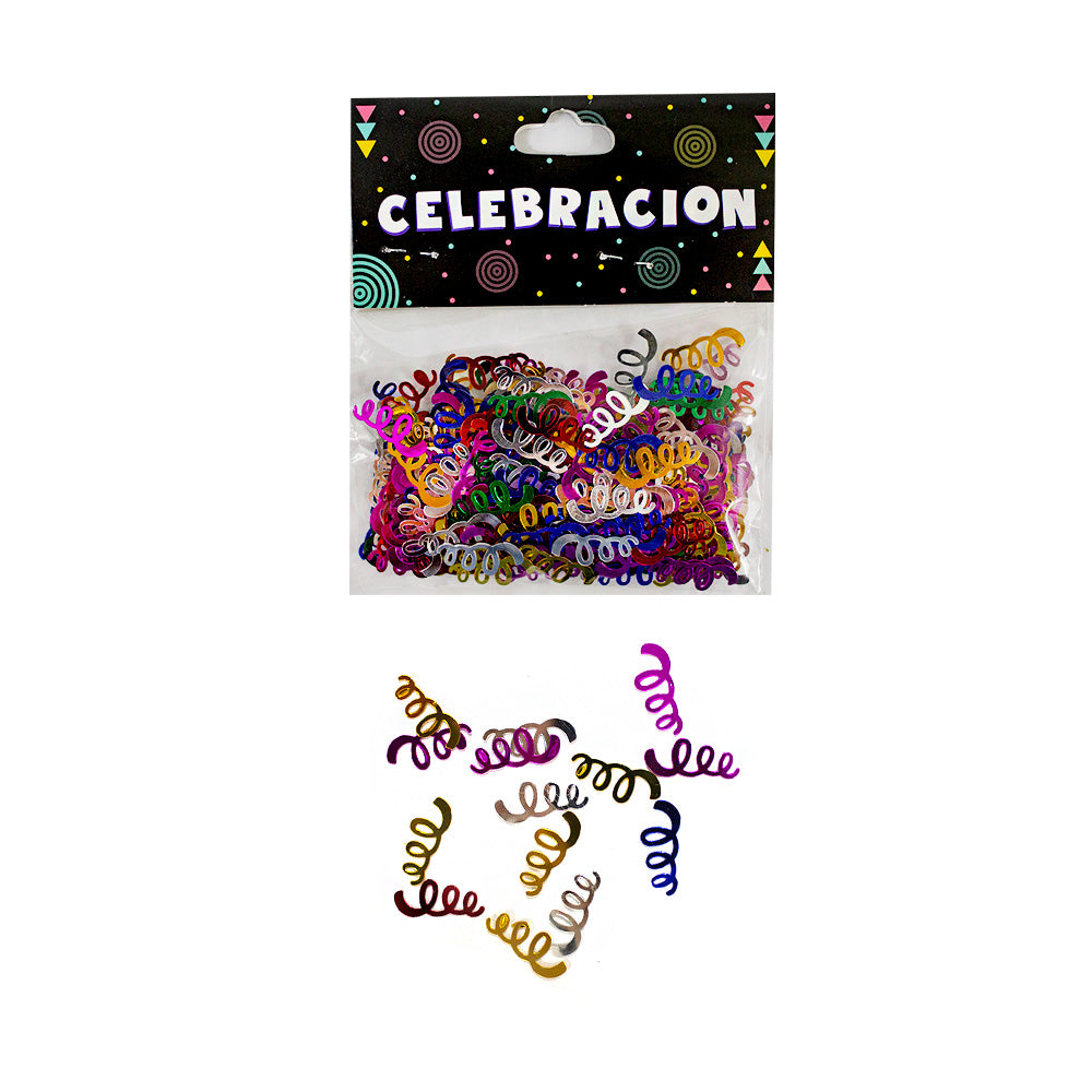 Confeti Metálico Chinitos 1pqt 10g