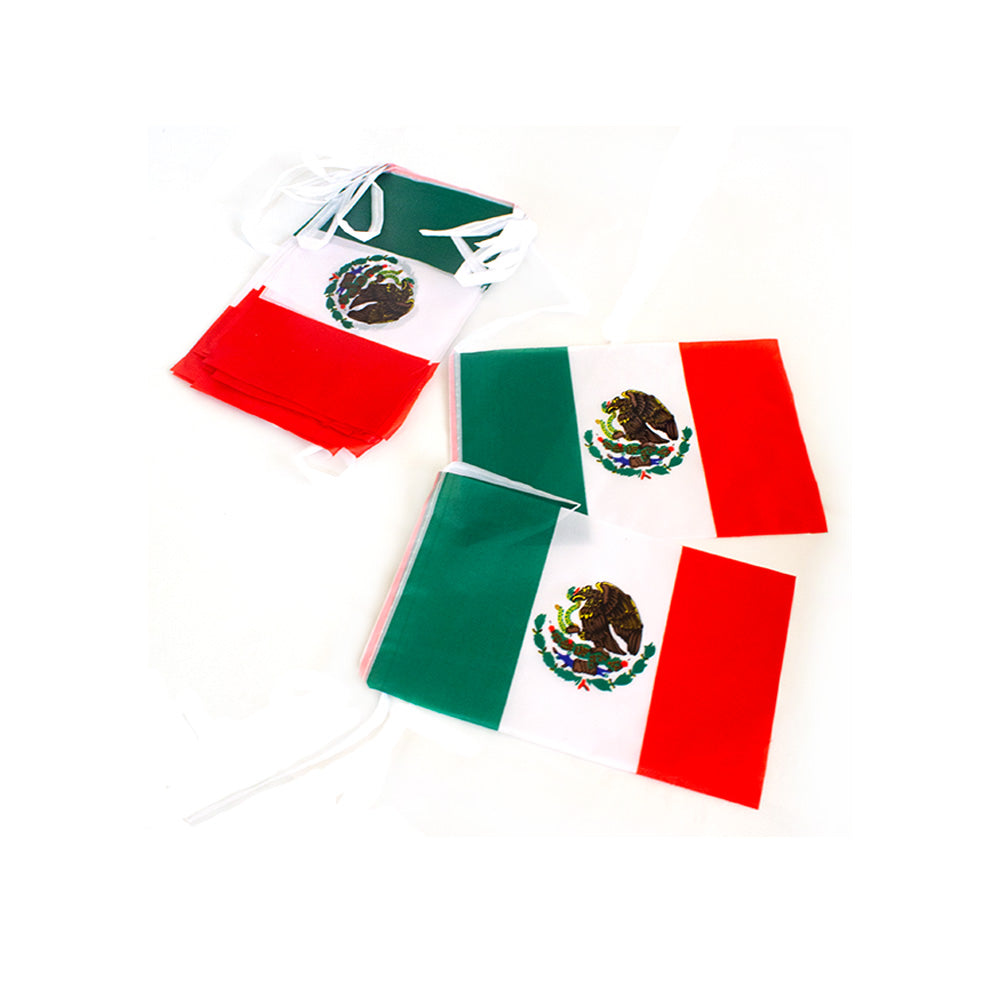 Guirnalda tira de banderas de México 1pza