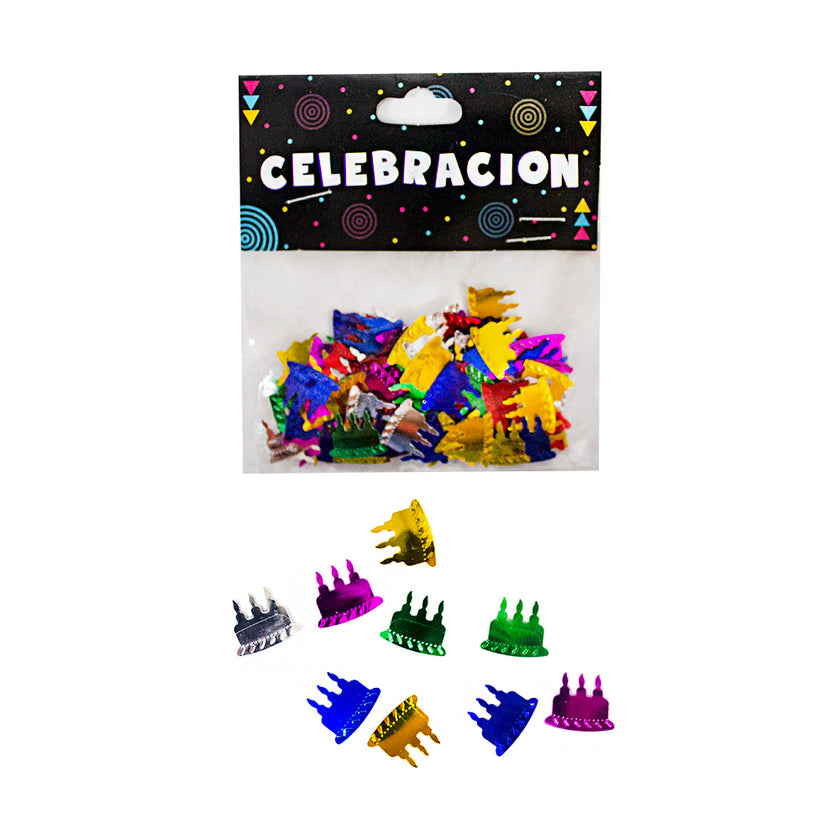 Confeti Metálico Pasteles 1pqt 10g