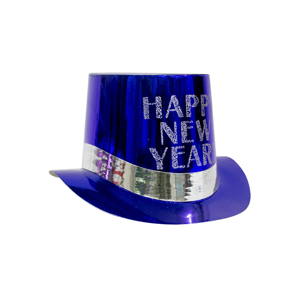 Sombrero Happy New Year Azul 1pza