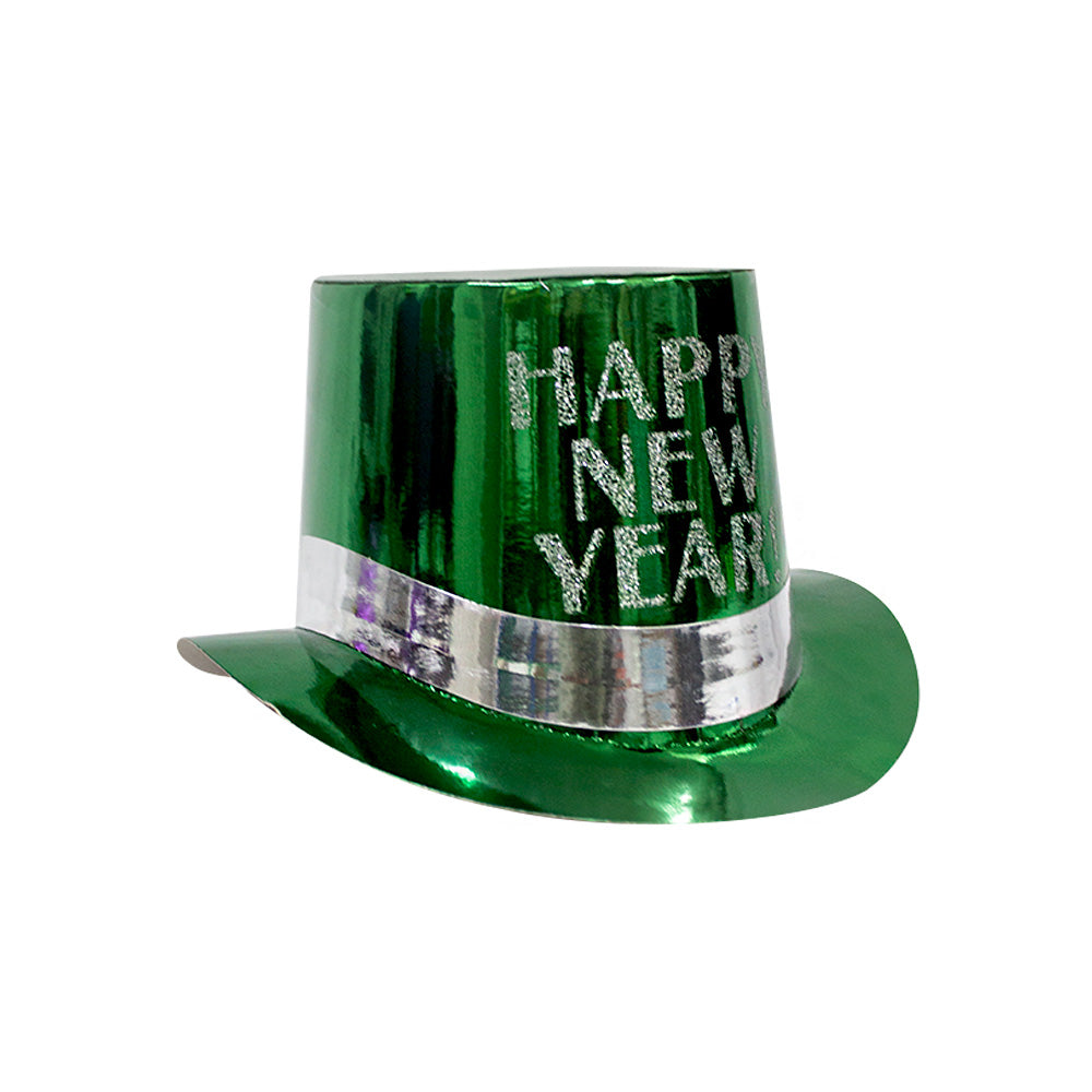 Sombrero Happy New Year Verde 1pza