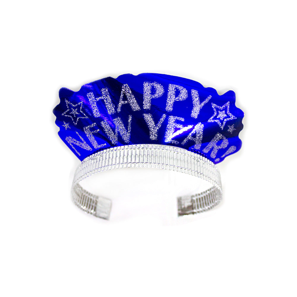 Tiara Happy New Year Azul 1pza