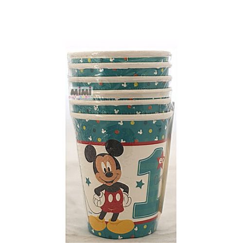 Vasos de Micky 1 año 1Pqt