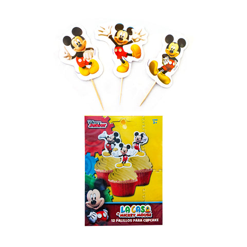 Palillos decorativos Mickey Mouse