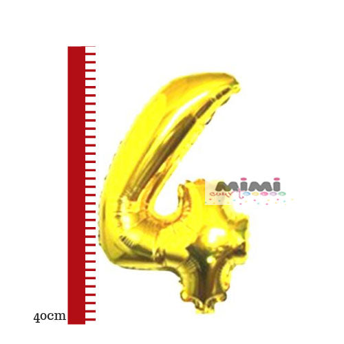 Número 4 c. Dorado 1Pza