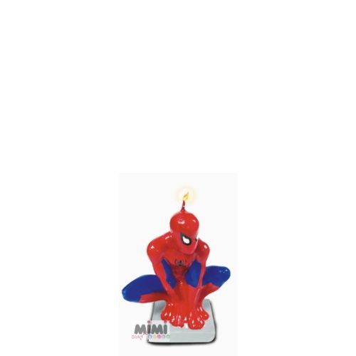 Vela figura de Spiderman 1Pza
