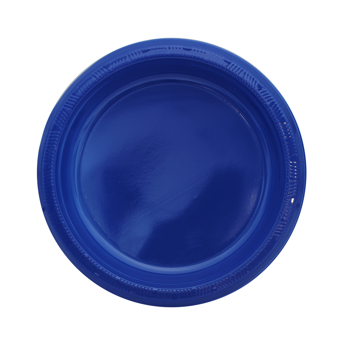 Plato comida Azul Rey c/20 1pq