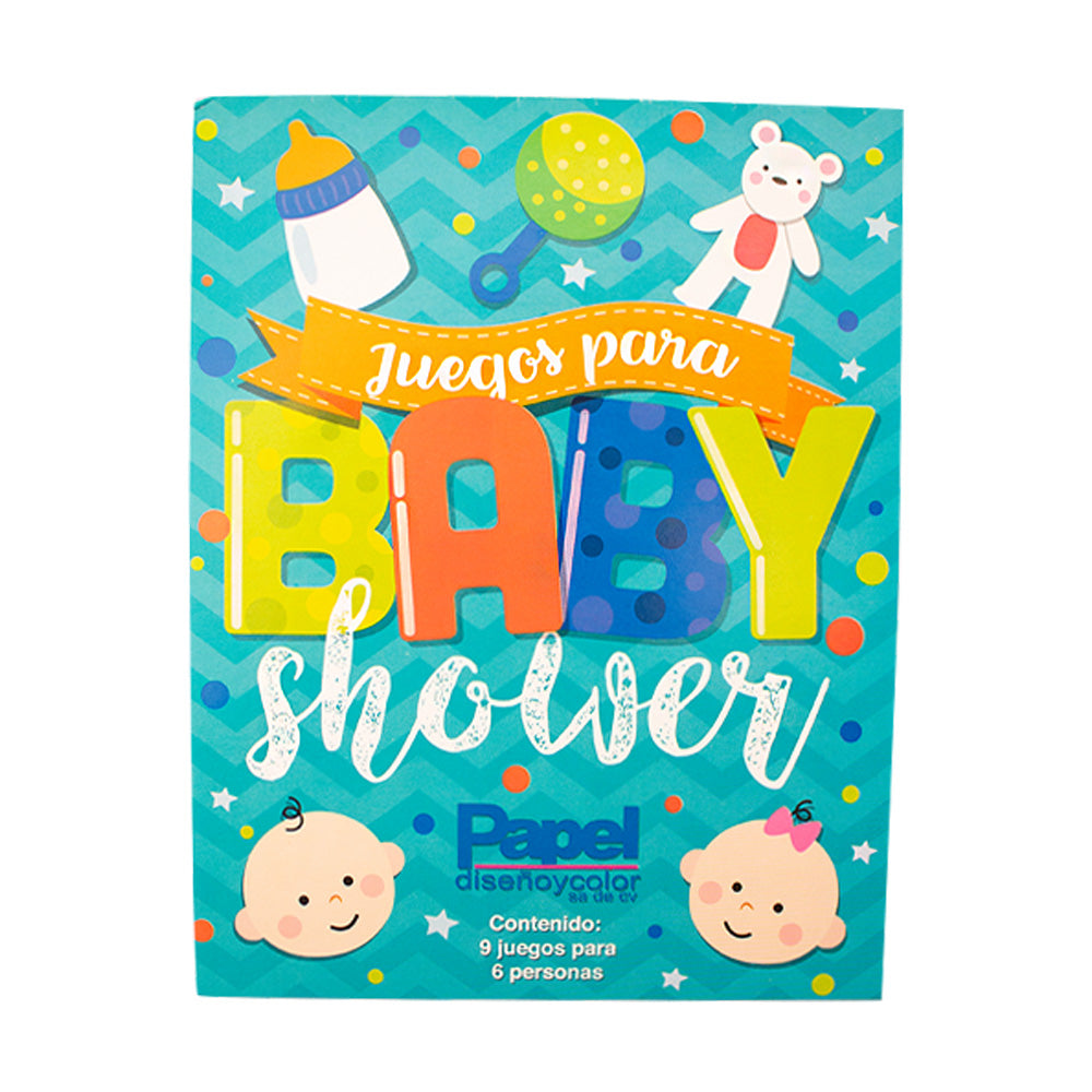 Libro de juegos Baby Shower 1pza