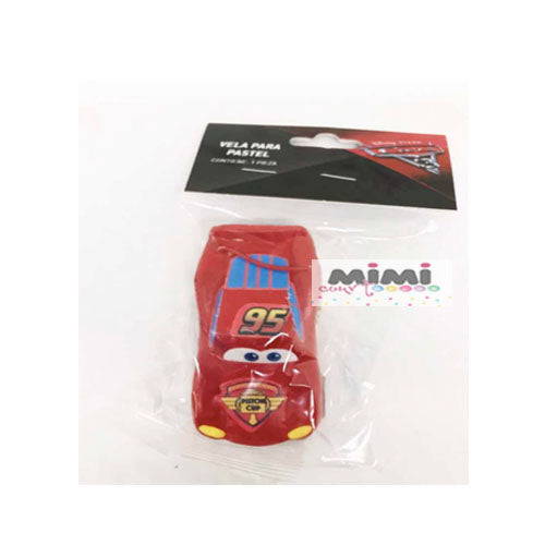 Vela figura de Rayo McQueen 1Pza