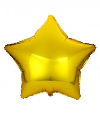 Globo Estrella c. Dorado Metálico 1Pza