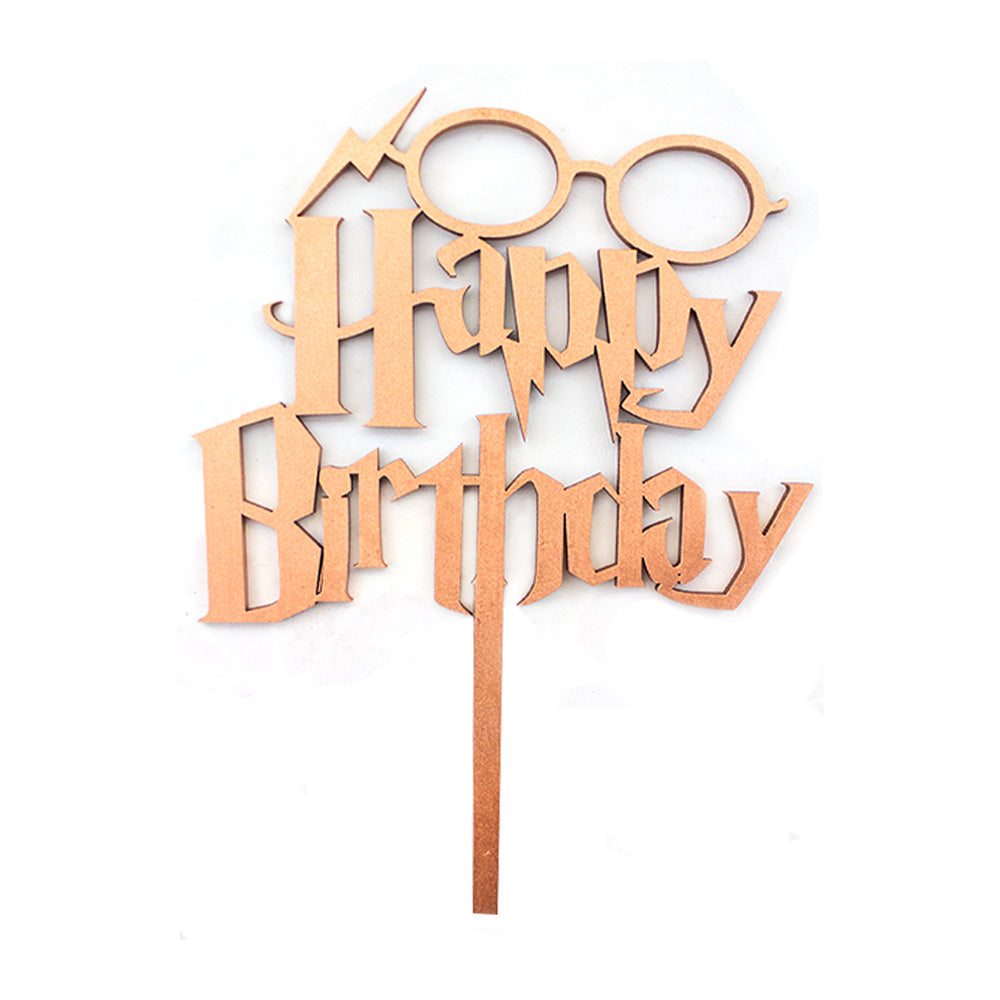 Cake Topper Happy B. harry potter