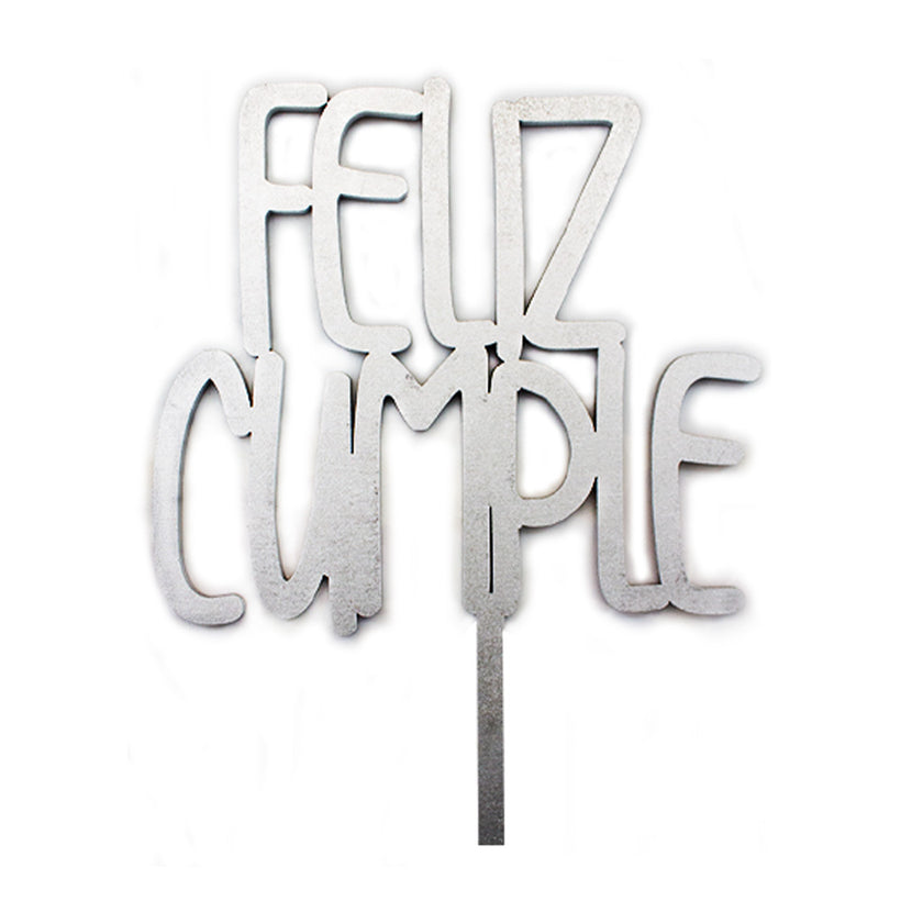 Cake Topper Feliz Cumple
